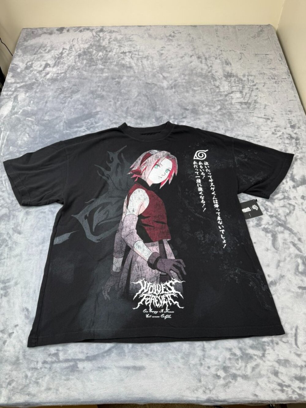 Darc Sport x Naruto Shippuden Sakura Shirt - Size L